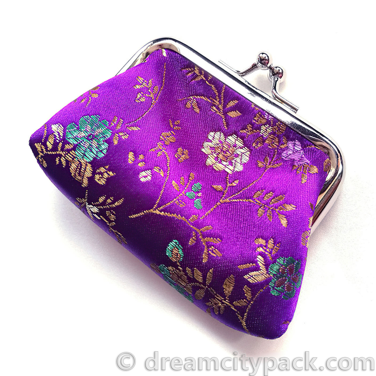 10pcs Custom Two Zipper Purse Silk Brocade Jewelry Packaging Pouch Bags  Travel Women Cosmetic Makeup Storage Bag Phone Purses - AliExpress