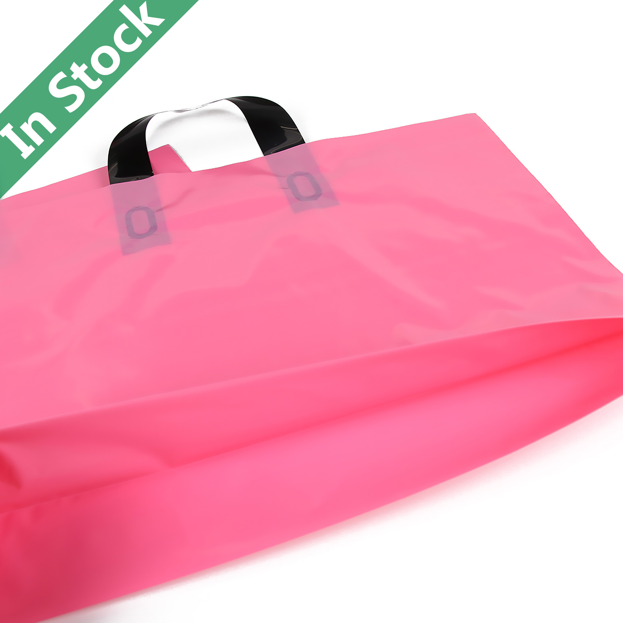 Soft Loop Handle Plastic Shopping Bags Customized High Quality Printing Eco  Store Shopping Bag With Logo - AliExpress