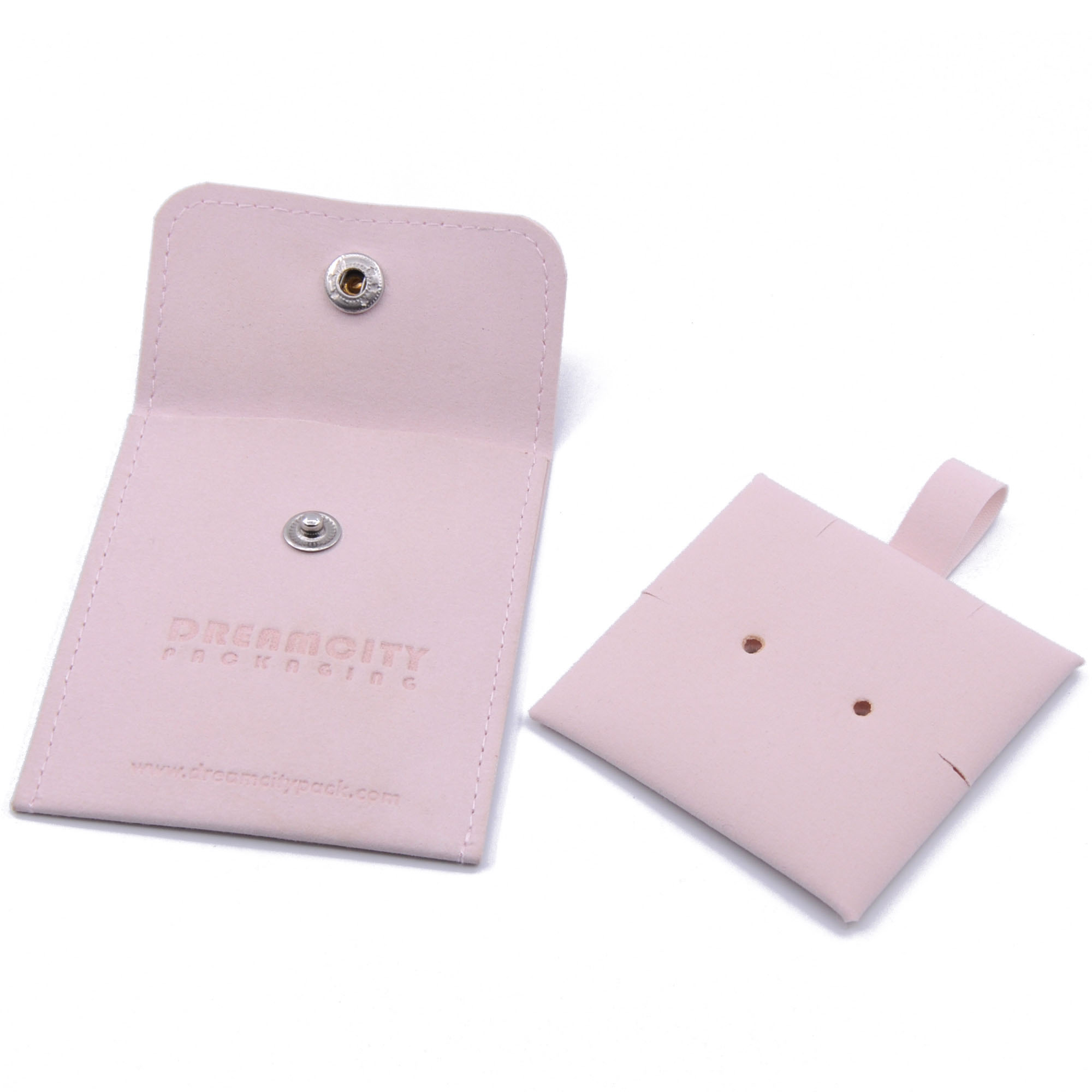 50pcs Custom Cotton Bag Jewelry Pouch Personalized LOGO Craft