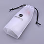 Printed Plastic Drawstring Pouch Waterproof Dust Bag for Travel Toiletry